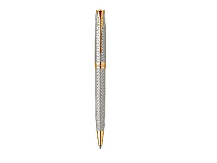 PARKER Royal HO SONET Silver Fougere 18K