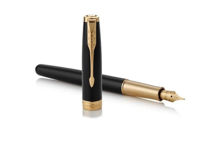PARKER Royal NP SONET Black GT 18K M