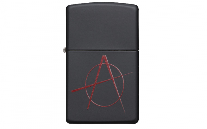 Zippo Anarchy Black Matte