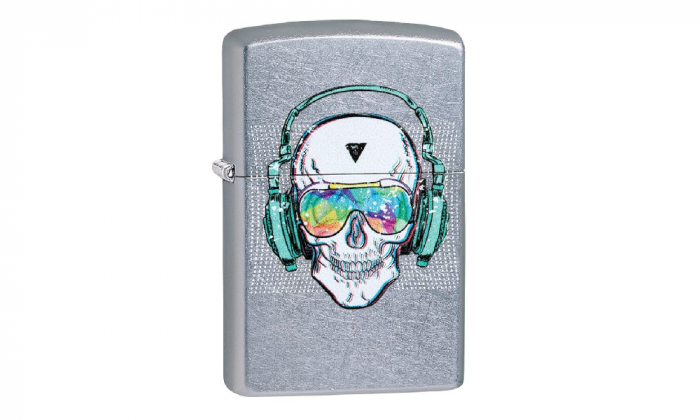Zippo Skull Headphone Design
