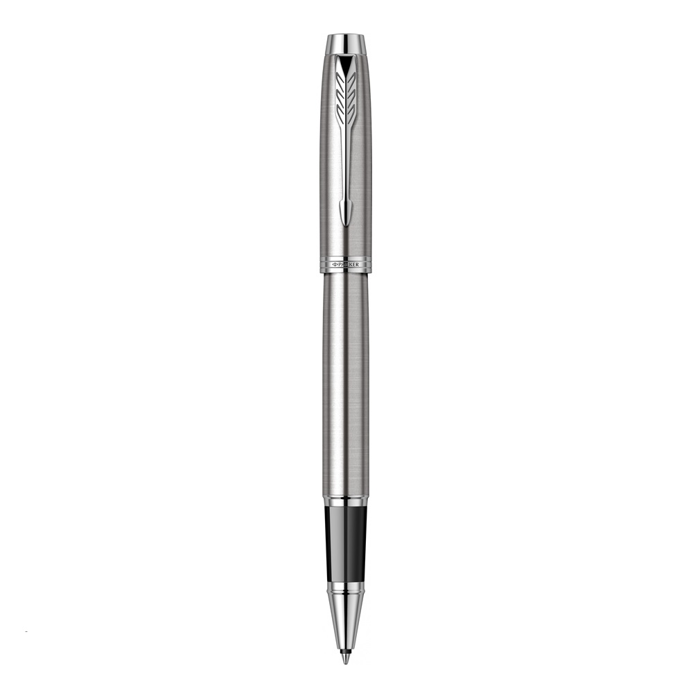 Parker poklon SET IM Stainless Steel CT - Hemijska olovka + Roler - Image 3